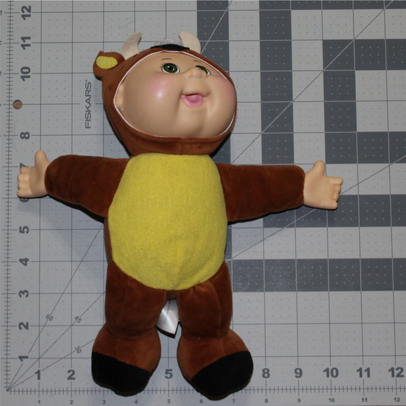 Cabbage Patch Kids Exotic Friends Collectible Cutie 182 Briggs Bull Baby Doll - Picture 9 of 10